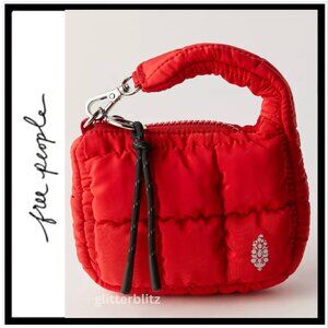 Free People Quilted Micro Pouch
